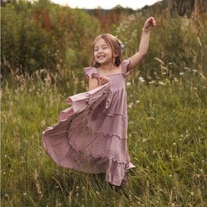 Indie Blue Marabella dress, peony size 8